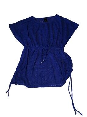 Catalina Royal Blue Drawstring Waist Tunic